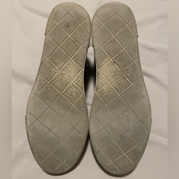 Suede Ankle Chelsea Boots with Fur Lining Beige US Size 8 - Picture 5 of 6